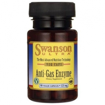 SWANSON Anti-Gas Enzyme 90 kapsułek