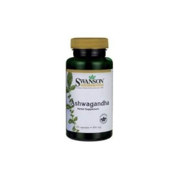 SWANSON ASHWAGANDHA 450 mg 100 kapsułek