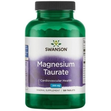 SWANSON Magnesium Taurate 120 tabletek