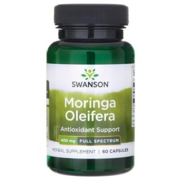 Swanson Moringa Oleifera 400 mg, 60 kapsułek