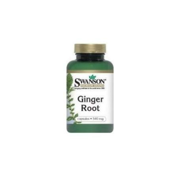 SWANSON GINGER ROOT IMBIR 540 mg 100 kapsułek