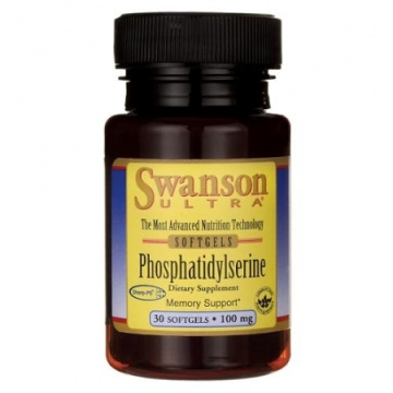 SWANSON Phosphatidylserine 100 mg 30 kapsułek