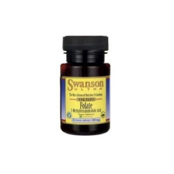 SWANSON FOLIAN QUATREFOLIC 800 mcg [FOLATE] 30 kapsułek