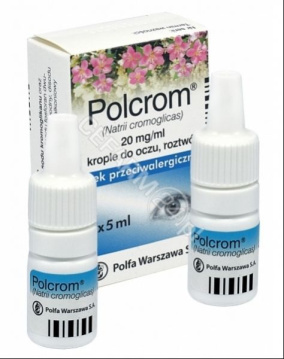 Polcrom 2% krople do oczu 10 ml (2 x 5ml)