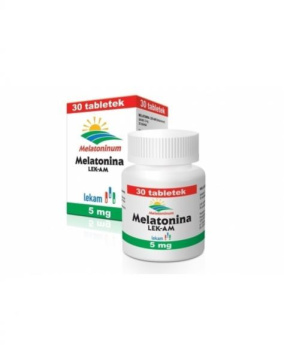 Melatonina 5 mg, 30 tabletek