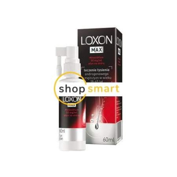 Loxon Max (Loxon 5%) 50 mg/ml płyn na skórę 60 ml