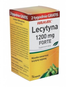 Lecytyna 1200 mg Forte  74 kapsułki