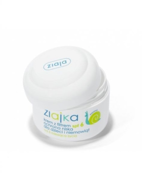 Ziaja Ziajka krem z filtrem SPF 6 dla dzieci i niemowląt ochronny 50 ml