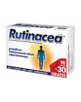 Rutinacea Complete , 90 tabletek +, 30 tabletek GRATIS!!!