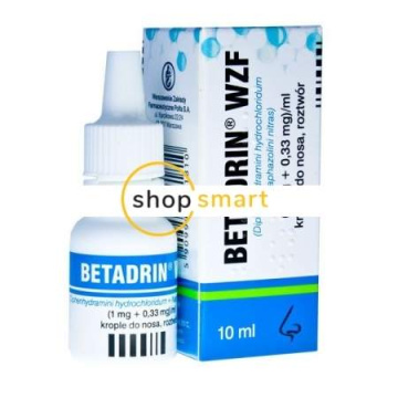 Betadrin WZF krople 10 ml