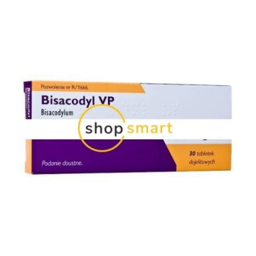 Bisacodyl VP 5 mg, 30 tabletek