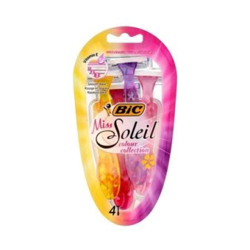 Bic Maszynka do golenia Miss Soleil Colour Collection 4  1op.-4szt
