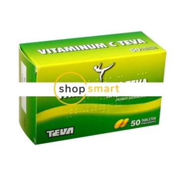 Vitaminum C 200 mg, 50 tabletek