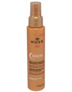 NUXE Sun Nawilżająco-ochronny mleczny olejek do włosów, 100 ml