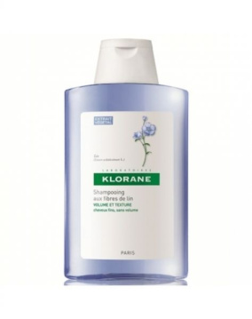 Klorane szampon na bazie włókien lnu 400 ml