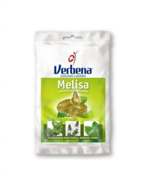 VERBENA MELISA Cukierki ziołowe z vit. C 60 g