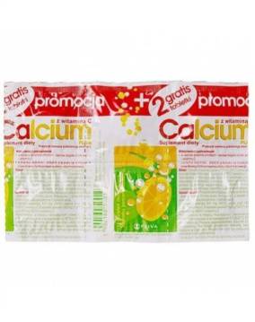 Calcium Teva z witaminą C  smak pomarańczowy  14 tabletek