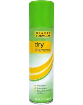 BEAUTY FORMULAS Suchy szampon do włosów w aerozolu 150 ml