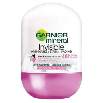 Garnier Mineral Invisible Dezodorant roll-on Color new 50ml