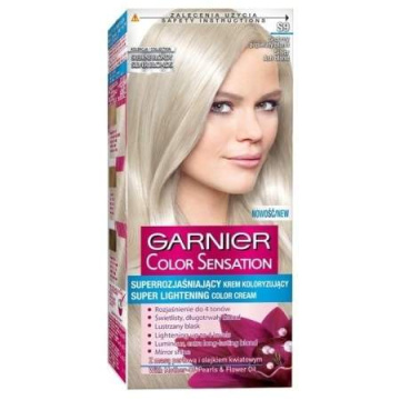 Garnier Color Sensation Krem koloryzujący S 9 Srebrny Popielaty Blond  1op.