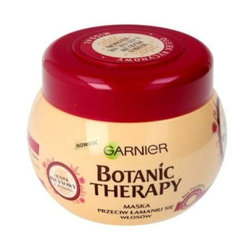 Garnier Botanic Therapy Olejek Rycynowy i Migdał Maska do włosów osłabionych i łamliwych  300ml