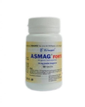 Asmag Forte, 50 tabletek