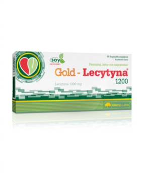 OLIMP Gold Lecytyna 1200 mg , 60 kapsułek