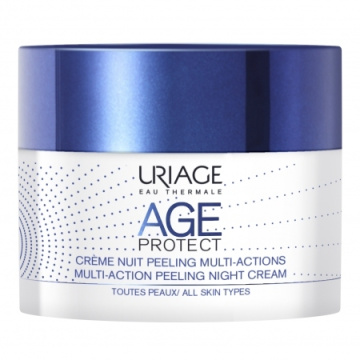 Uriage Age Protect peelingujący krem multiaction na noc 50 ml
