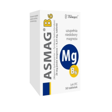 Asmag B6, 50 tabletek