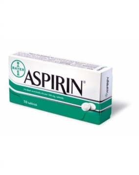 Aspirin BAYER 500 mg 10 tabletek