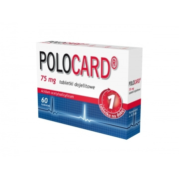 Polocard 75 mg  60 tabletek
