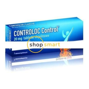 Controloc Control 20mg , 7 tabletek