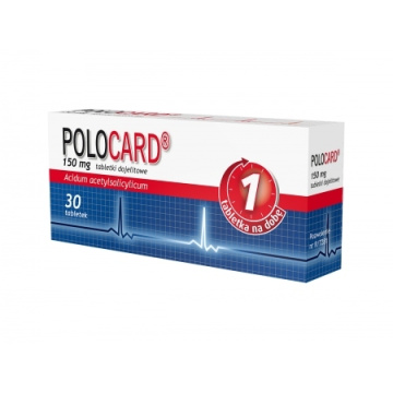 Polocard 150 mg  30 tabletek