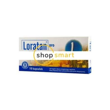 Loratan pro 10 mg , 10 kapsułek