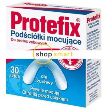 PROTEFIX Podściółki mocujące dla żuchwy 30 szt.