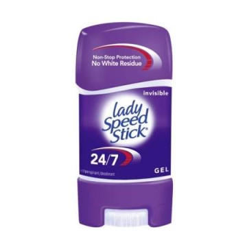 Lady Speed Stick Dezodorant w żelu 24/7 Invisible 65g