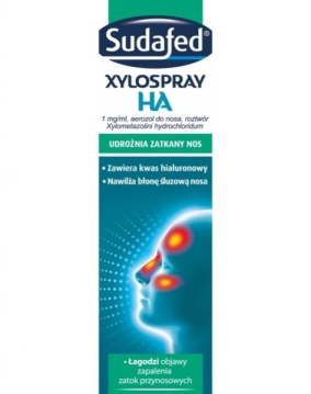 Sudafed XyloSpray HA 0,1% aerozol do nosa 10 ml