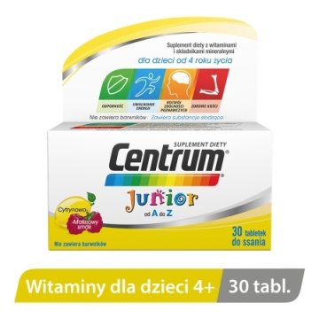 Centrum Junior 30 tabletek do ssania