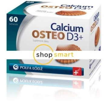 Calcium Osteo D3+, 60 tabletek