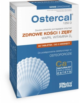 Ostercal 1250 D 90 tabletek