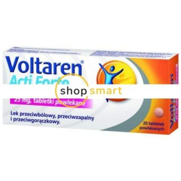 Voltaren ACTI Forte 25 mg 20 tabletek powlekanych