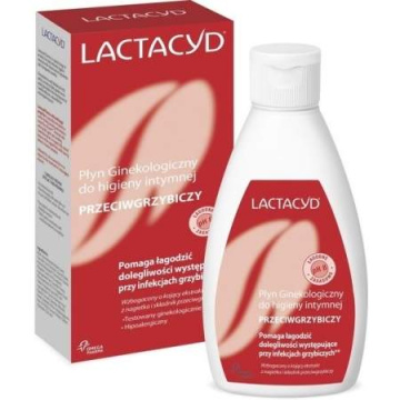 Lactacyd Płyn ginekologiczny do higieny intymnej przeciwgrzybiczy  200ml