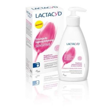 Lactacyd Sensitive Emulsja do higieny intymnej z pompką 200ml