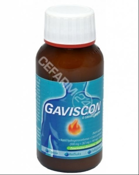 Gaviscon zawiesina (smak mięty) 150 ml