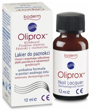 OLIPROX Przeciwgrzybiczy lakier do paznokci 12 ml