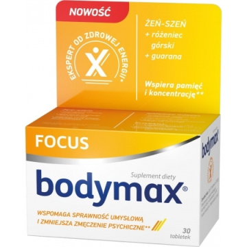 Bodymax Focus 30 tabletek