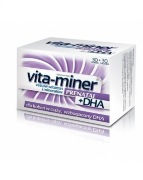 ACTI Vita-miner Prenatal + DHA 30 tabletek + 30 kapsułek