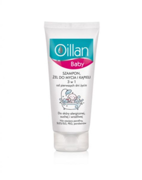 Oilan baby szampon, żel do kąpieli i pod prysznic 3w1 200 ml