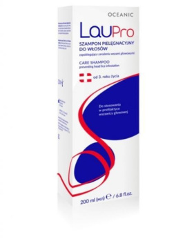 Laupro szampon pielęgnacyjny do włosów zapobiegający wszawicy 200 ml