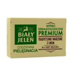 BIAŁY JELEŃ Mydło z lnem Premium kartonik, 100 g